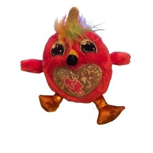 Unicorn Flamingo Rainbocorn Pink Plush 5" Wings